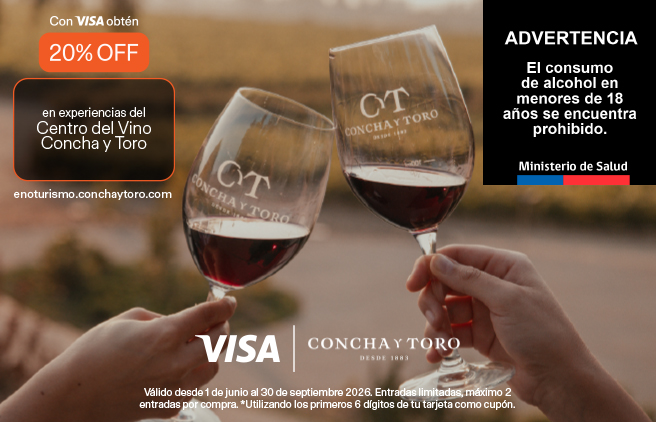 20% con Visa